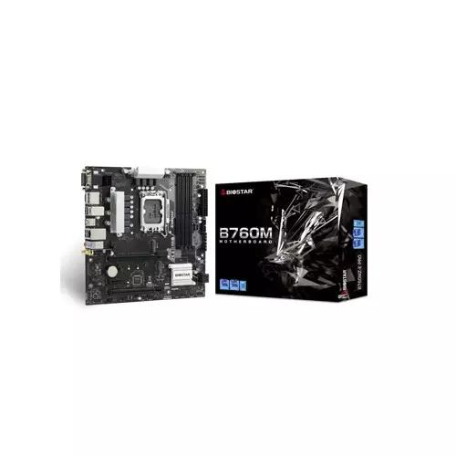 BIOSTAR B760MZ-E PRO DDR5 14TH GEN MOTHERBOARD
