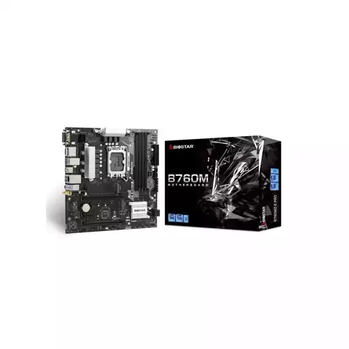 BIOSTAR B760MZ-E PRO DDR5 14TH GEN MOTHERBOARD