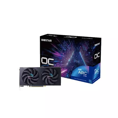 Biostar Intel ARC A750 OC 8GB GDDR6 Graphics card