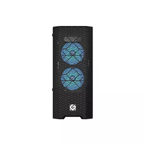 Metallic Gear Neo Air ATX Mid Tower RGB Gaming Case (Black)-2