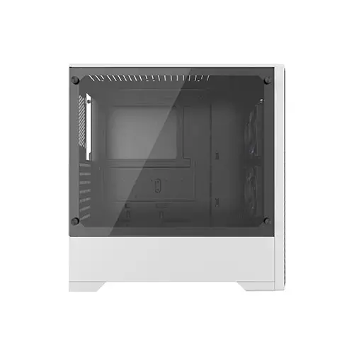 Metallic Gear Neo Air ATX Mid Tower RGB Gaming Case (White) - 1