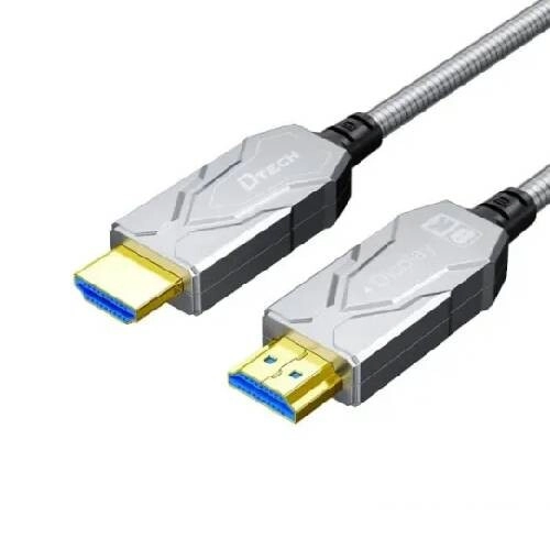 DTECH DT-HF8090K 90m HDMI To HDMI 8k Armor Fiber Optic Cable - 1