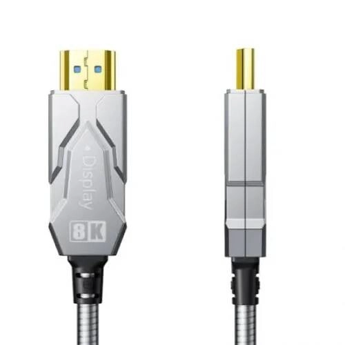 DTECH DT-HF8090K 90m HDMI To HDMI 8k Armor Fiber Optic Cable - 2