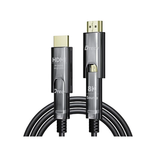 DTECH DT-HF3030 D-A Support HDMI TO HDMI 8K 30M Fiber Optic Cable
