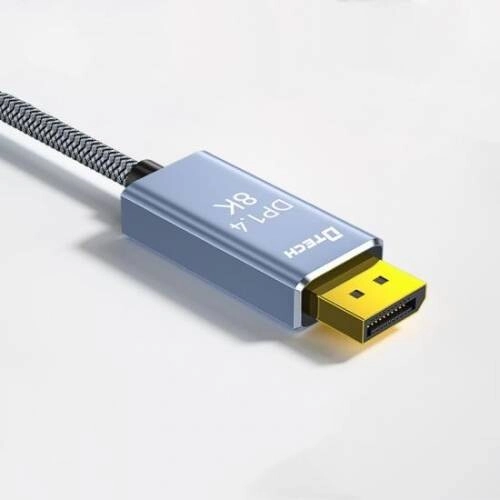 Dtech TB-2917 Space Gray 1.5M USB Type-C Male to DP Male Cable - 2