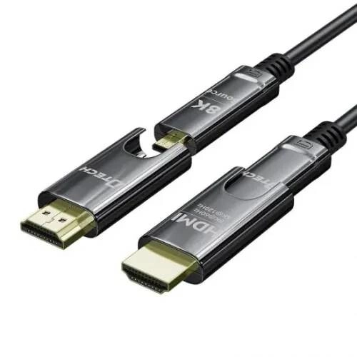 DTECH DT-HF3015 15m D-a Support HDMI To HDMI Fiber Optic Cable - 1