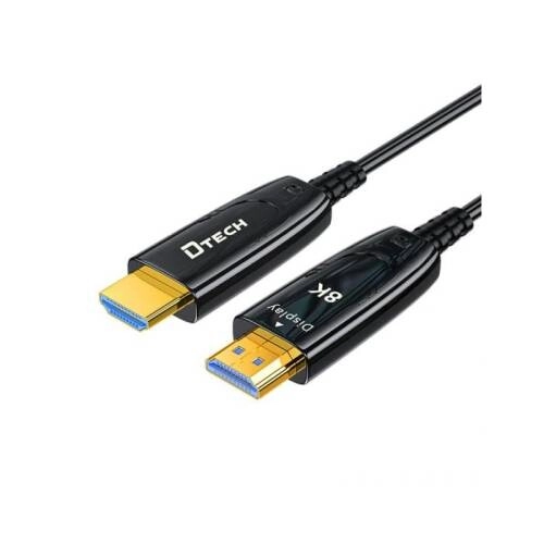 DTECH DT-HOF8005 5M HDMI 2.1 8K Fiber Optic Cable - 1