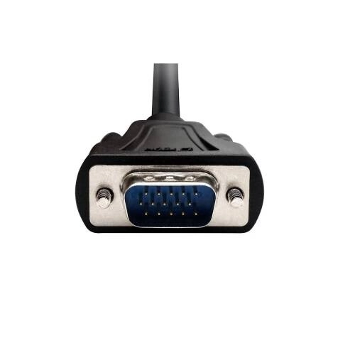DTECH DT-V010 40 Meter Black VGA Male to Male Cable - 1