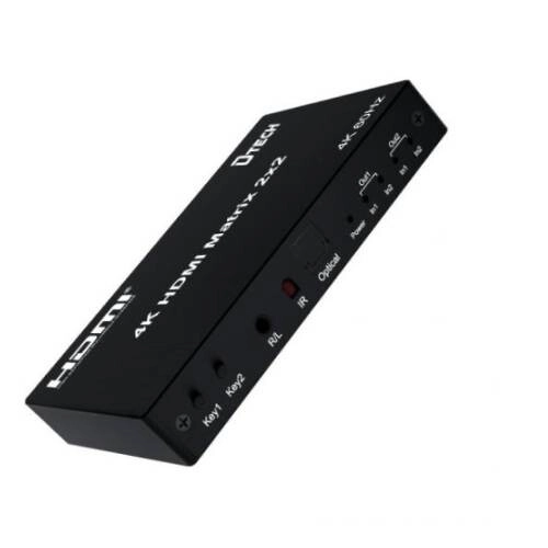 Dtech DT-7222W 2 in 2 4K HDMI Matrix Switch - 2