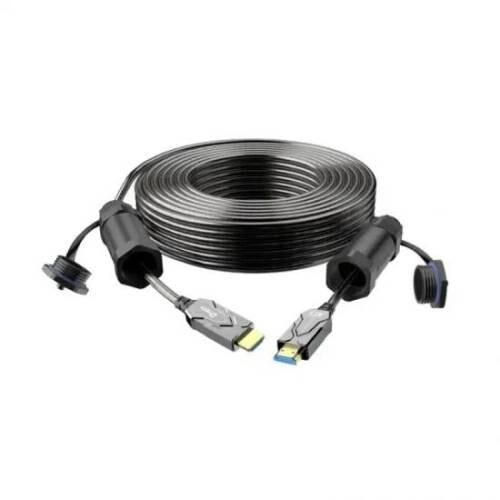 Dtech DT-HF8040KF 40 Meter Fiber Optic Cable With Waterproof Shell