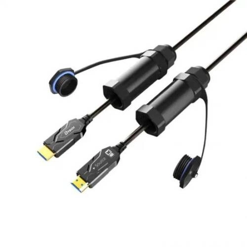 Dtech DT-HF8040KF 40 Meter Fiber Optic Cable With Waterproof Shell - 1