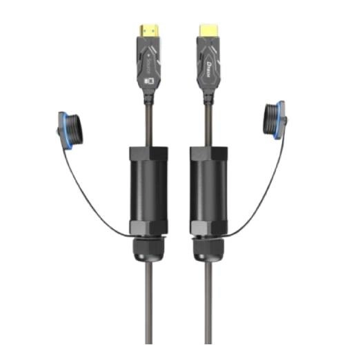 Dtech DT-HF8040KF 40 Meter Fiber Optic Cable With Waterproof Shell - 2