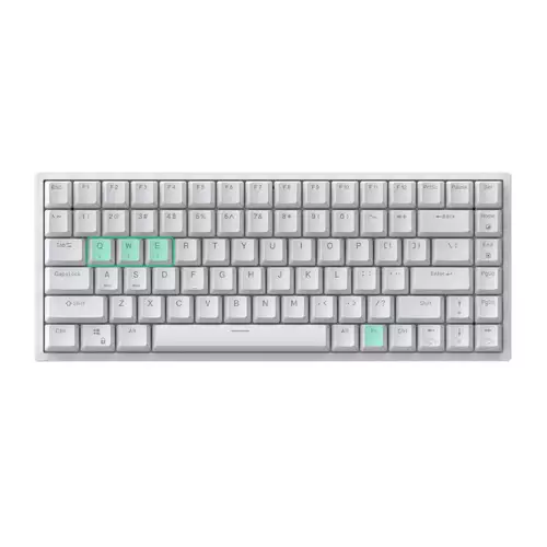 RK ROYAL KLUDGE RK84 RGB Wireless Mechanical Gaming Keyboard (Red Switch) - 1