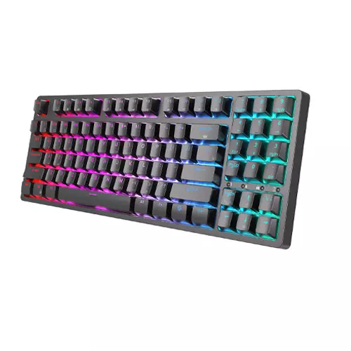 RK ROYAL KLUDGE RK92 TRI MODE WIRED BLUETOOTH 2.4G MECHANICAL GAMING KEYBOARD-gallery-2