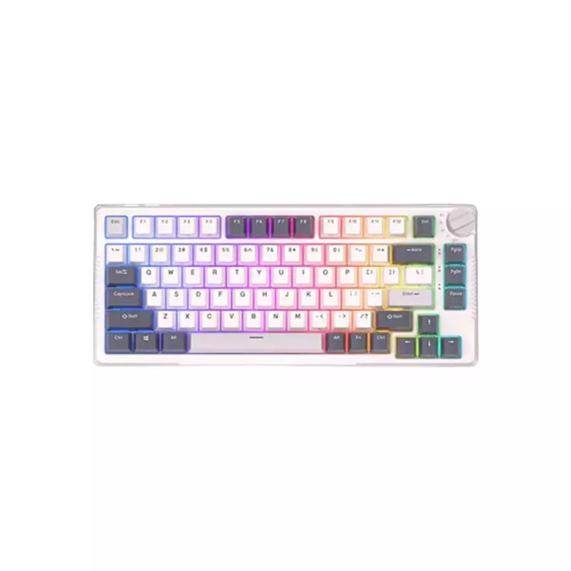 ROYAL KLUDGE RK H81 TRI MODE RGB HOT SWAP MECHANICAL KEYBOARD (BLUE SWITCH)