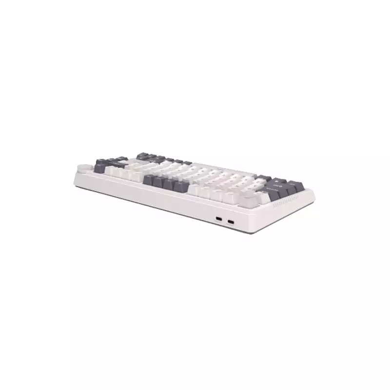 ROYAL KLUDGE RK H81 TRI MODE RGB HOT SWAP MECHANICAL KEYBOARD - White  - 3