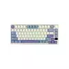 Royal Kludge RK M75 Tri Mode RGB Silver Switch Mechanical Gaming Keyboard (Taro Milk)-1