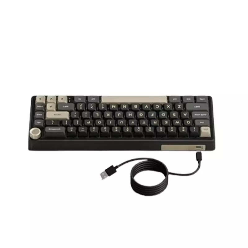Royal Kludge RK R65 Wired RGB Chartreuse Switch Mechanical Gaming Keyboard (Phantom)-1