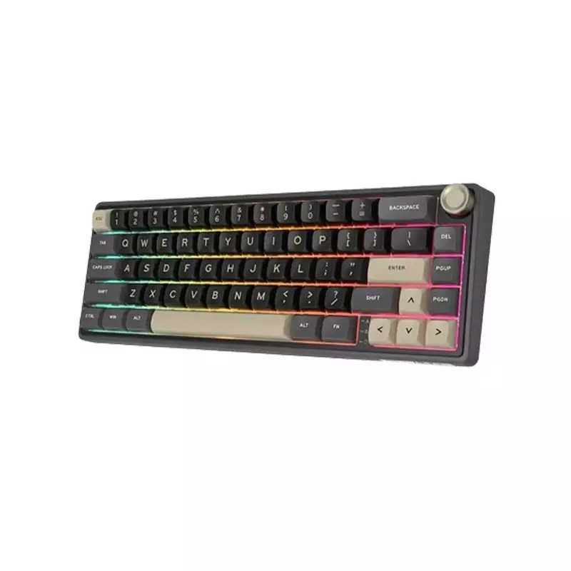 Royal Kludge RK R65 Wired RGB Chartreuse Switch Mechanical Gaming Keyboard (Phantom)-3