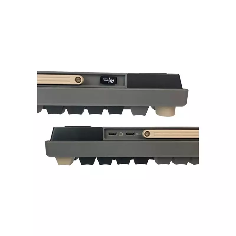 Royal Kludge RK M75 Tri Mode RGB Silver Switch Mechanical Gaming Keyboard (Phantom)-gallery-4