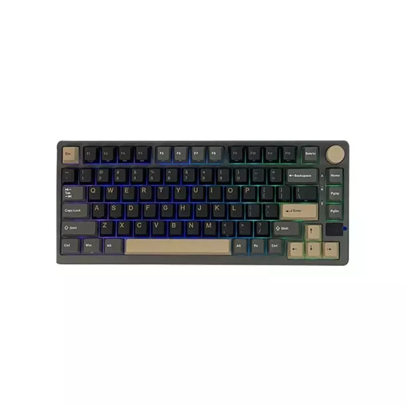 Royal Kludge RK M75 Tri Mode RGB Silver Switch Mechanical Gaming Keyboard (Phantom)