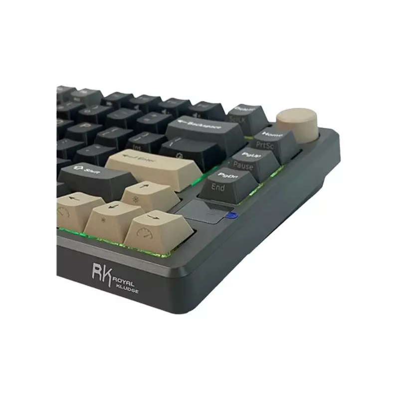 Royal Kludge RK M75 Tri Mode RGB Silver Switch Mechanical Gaming Keyboard (Phantom)-gallery-2