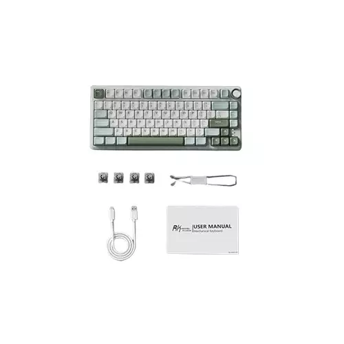 ROYAL KLUDGE RK R75 Mechanical Keyboard (SKYCYAN) - 2