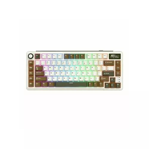 ROYAL KLUDGE RK L75 Hot Swappable Tri Mode Mechanical Gaming Keyboard (Palm Green)