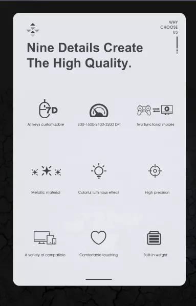 Imice T80 USB Wired RGB Mechanical Gaming Mouse-gallery-1