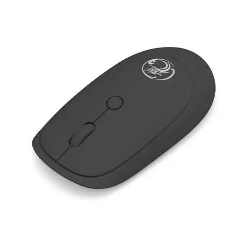 IMICE SUPER SLIM SILENT OPTICAL WIRELESS MOUSE (BLACK)