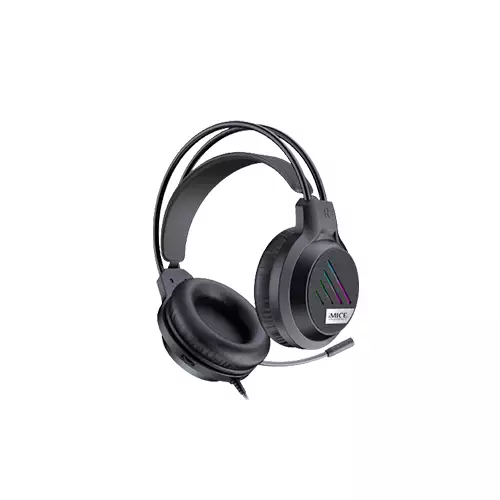 iMICE HD-460 RGB GAMING USB HEADPHONE (BLACK)