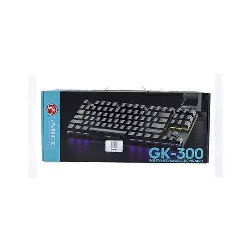IMICE GK-300 RGB Blue Switches Mechanical Keyboard - 1