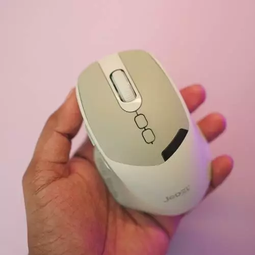 Jedel WD155 7D Dual-Mode Wireless Charging Mouse (Green) - 1