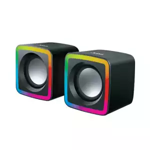 Jedel S575 Compact 2.0 Usb Powered Rgb Wired Speaker