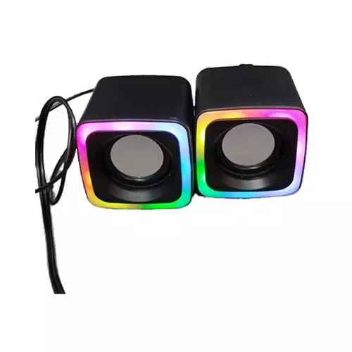 Jedel S575 Compact 2.0 Usb Powered Rgb Wired Speaker-gallery-1