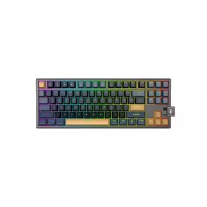 JEDEL WKL-102 RGB Hot Swappable Tri-Mode Wireless Mechanical Keyboard - Blue Switch