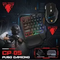 JEDEL CP-05 4 in 1 Mech Keyboard and Mouse Gaming combo