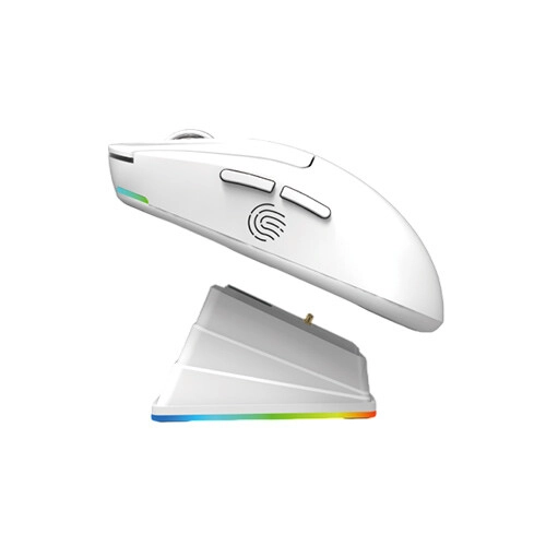 JEDEL GWH-108P Tri-Mode Gaming Mouse (White)