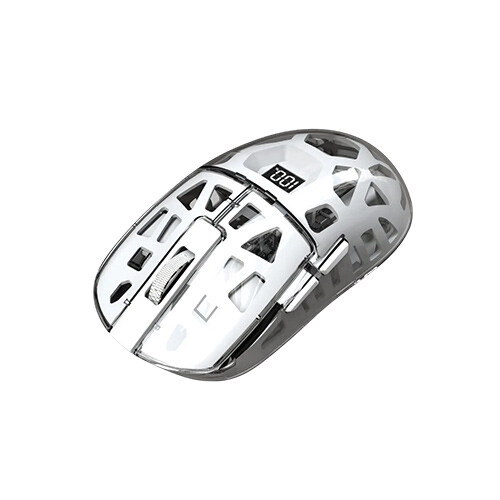 JEDEL WD154 Transparent RGB Dual Mode Gaming Mouse - 1