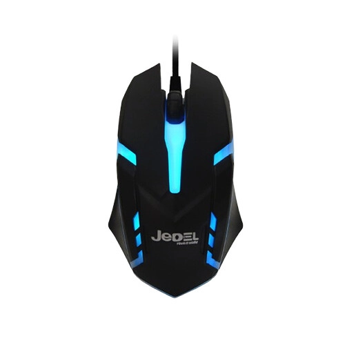 Jedel M66 Wired RGB Gaming Mouse (Black)