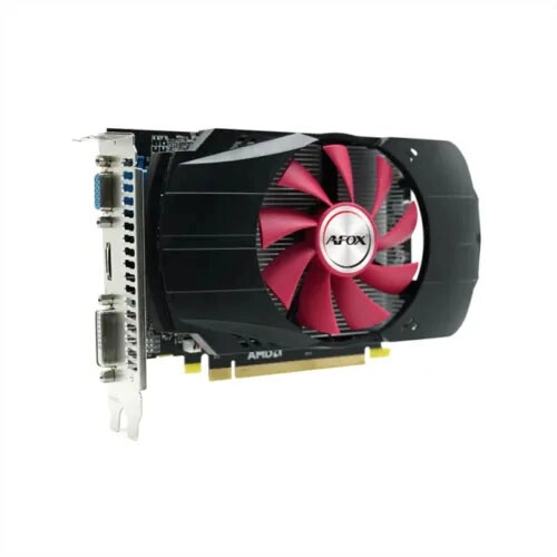 AFOX Radeon R7 350 2GB GDDR5 Single Fan Graphics Card - 1