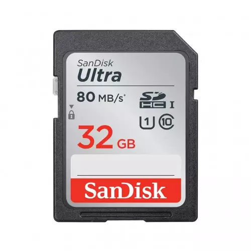 Sandisk Ultra SDHC 32GB Class 10-UHS-I Memory Card-gallery-1