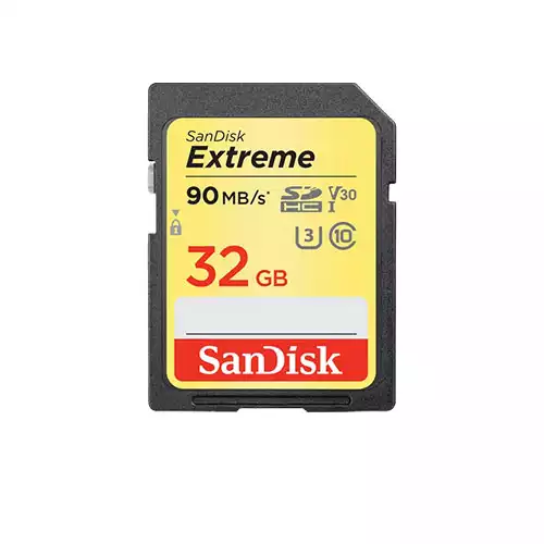 SanDisk 32GB Extreme UHS-I SDHC Memory Card
