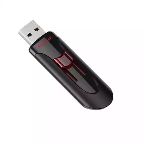 SANDISK CRUZER GLIDE 64GB USB 3.0 FLASH DRIVE