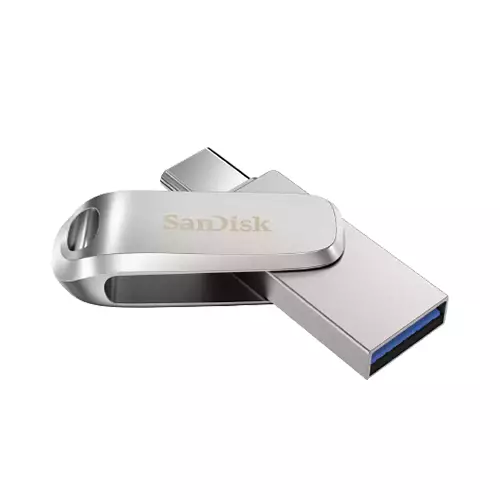 SANDISK ULTRA DUAL DRIVE LUXE 64GB USB TYPE-C PEN DRIVE - 1