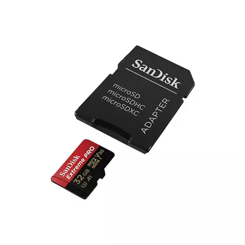 SANDISK EXTREME PRO 32GB 100MBPS MICROSDXC MEMORY CARD-gallery-1