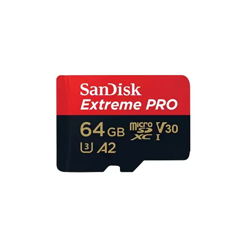 SANDISK EXTREME PRO SQXCY 64GB MICROSDXC MEMORY CARD-gallery-1