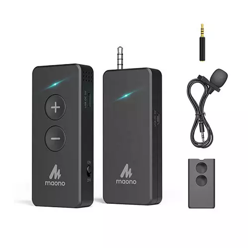 Maono AU-WM800 2.4G Wireless lavalier Microphone-1
