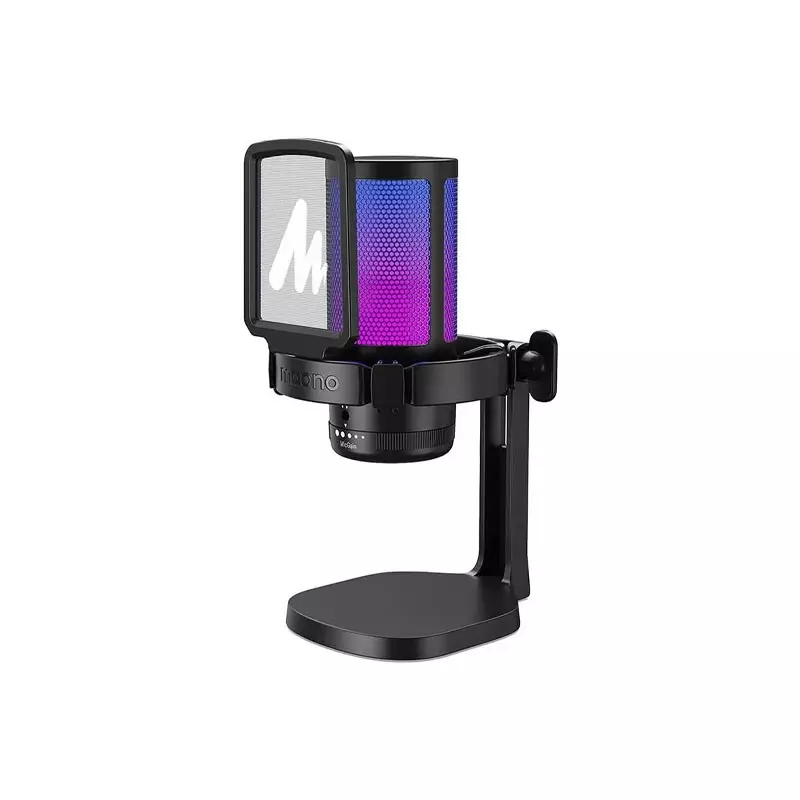 MAONO DGM20 GAMERWAVE CONDENSER USB GAMING RGB MICROPHONE-gallery-1