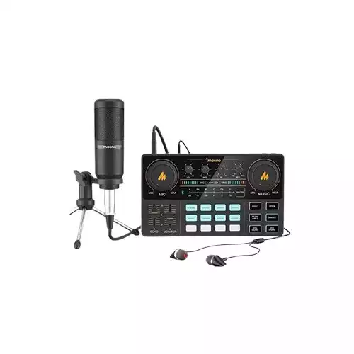 Maono Au-am200-s1 Maonocaster Lite Portable All-in-one Podcast Production Studio